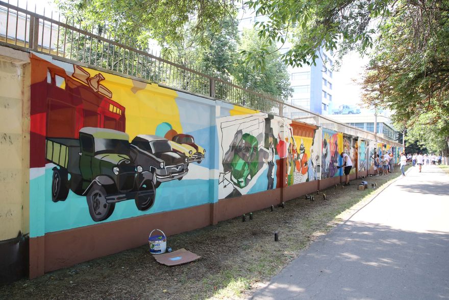 Красочный вектор ГАЗ