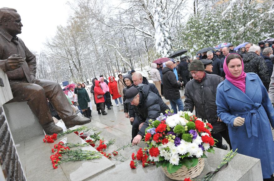 Борис Видяев - митинг памяти
