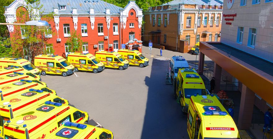 Передача автомобилей скорой помощи Москве
