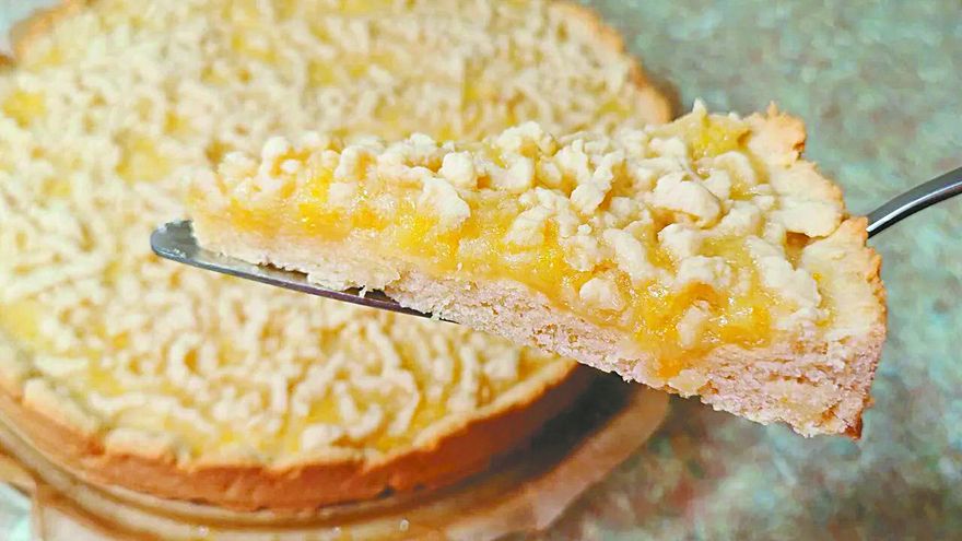 пирог с лимоном