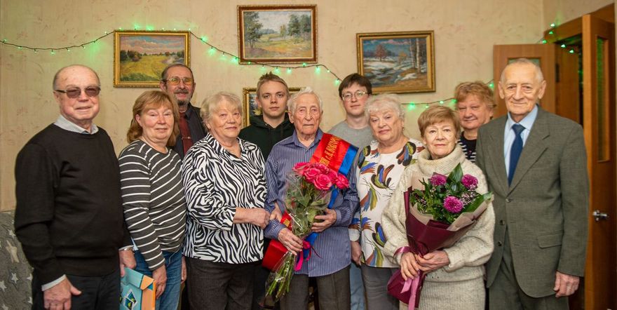 Алексею Цебулаеву 100 лет