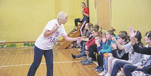 Волонтеры «Группы ГАЗ» организовали спортивные мастер-классы для воспитанников нижегородской школы-интерната №1