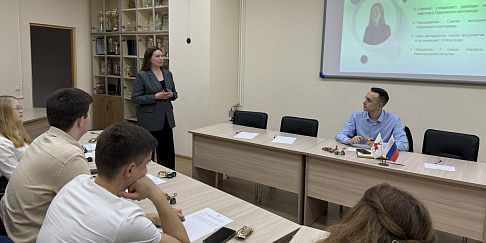 Евгения Кропачева избрана председателем комиссии по экономике, промышленности и туризму Молодежной палаты