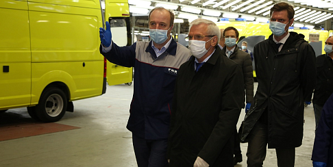 Представители правительства Нижегородской области оценили мероприятия по охране труда на ГАЗе в условиях пандемии