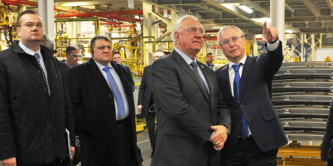 На Горьковском автозаводе побывали представители Евразийской экономической комиссии во главе с Михаилом Мясниковичем