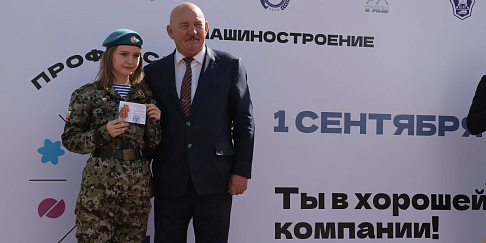 Медали «За участие в военном параде в День Победы» получили студенты Нижегородского автомеханического техникума