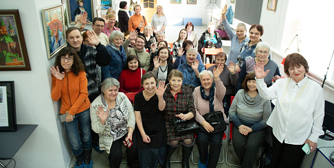 Работы участников арт-студии Дома ветеранов Горьковского автозавода и студии «АС» представлены на выставке «Мой город – моя семья»