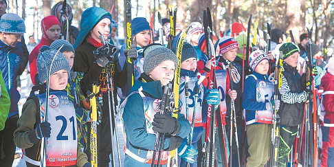 С детства на лыжах