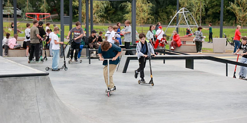 Скейт-площадка на Мончегорской стала одной из крупнейших в Нижнем Новгороде