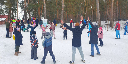 «Папа, мама, я - спортивная семья!» - последний лыжный старт сезона в рамках корпоративной спартакиады ГАЗа – состоялся в Стригине