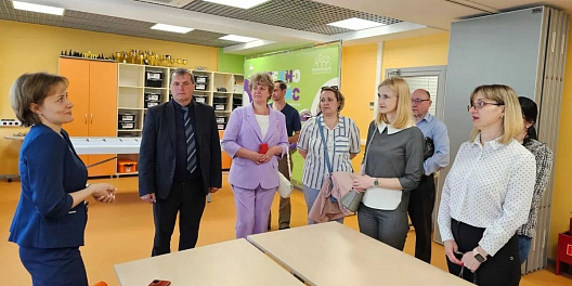 Представители подшефной школы Ликинского автобусного завода ознакомились с образовательными технологиями ГАЗа