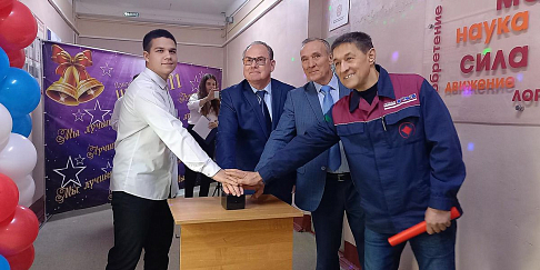 Кабинет физики, оснащенный современным оборудованием, открылся в школе города Павлово по программе «Новый социальный вектор»