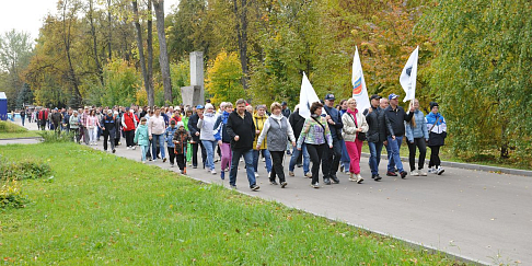 Сотрудники Горьковского автозавода приняли участие в акции «10 000 шагов к жизни»