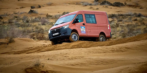 Команда «ГАЗ Рейд Спорт» на Кубке России по ралли-рейдам в Астрахани