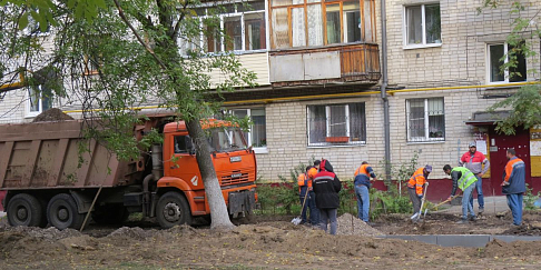 Дворы 19 домов благоустроят в Автозаводском районе