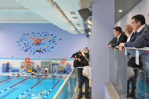 Открытие Центра спорта Автозавода после реконструкции