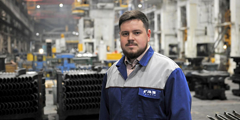 Алексей Солин - один из самых молодых начальников цехов ЗМА