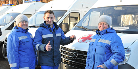 30 автомобилей скорой помощи поступили в малые города и сельские поселения Нижегородской области