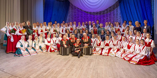 70-летний юбилей отметил в конце января народный ансамбль песни и танца имени Анатолия Леванова