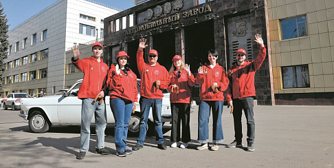 Нижегородский автозавод присоединился к акции «Георгиевская ленточка»