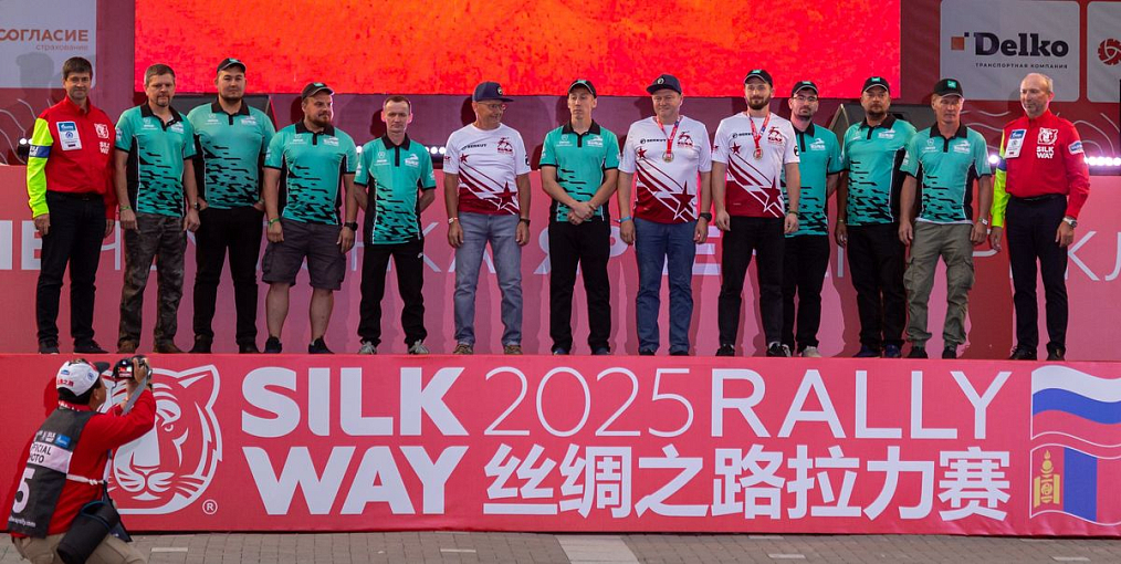 Шёлковый путь–2025: команда «ГАЗ Рейд Спорт» завоевала бронзу в категории Т1