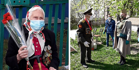 Праздник Победы с доставкой  на дом