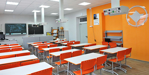 В школе №11 в Павлове отремонтировали лаборантскую при кабинете физики