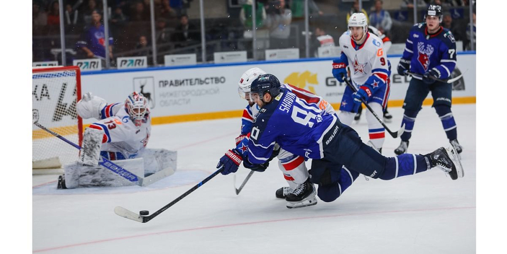 Четыре трудовые победы - итог старта ХК «Торпедо» в чемпионате Континентальной хоккейной лиги