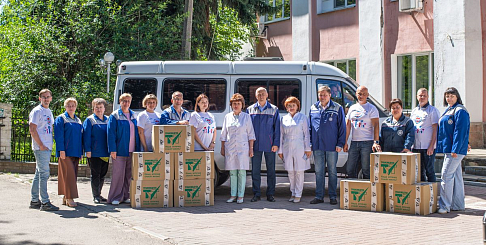 На Горьковском автозаводе завершилась волонтерская акция «Помогаем вместе»