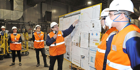 На НЛЗ прошла первая стажировка группы участников пятого потока программы развития лидеров БС-250