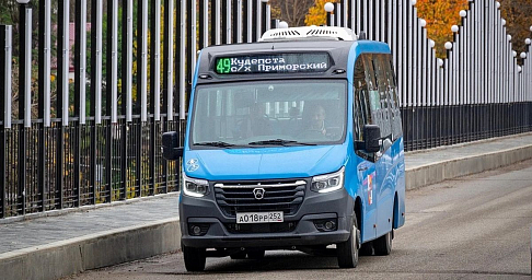 Новый электробус «Газель e-CITY» вышел на маршрут в Сочи