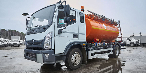 На шасси «Валдай 12» создан новый топливозаправщик