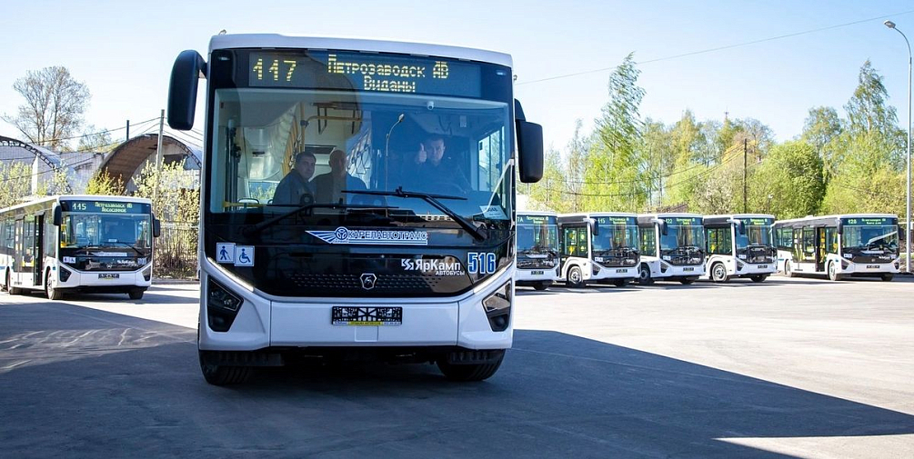 Петрозаводск получил 28 новых автобусов CITYMAX 9, «Газель CITY» и «Вектор NEXT»