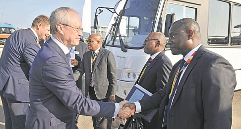 «Группа ГАЗ» представила свою продукцию на форуме «Россия – Африка»