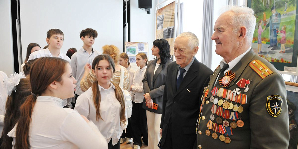 Экспозиция, посвященная Великой Отечественной войне, работает в выставочном пространстве Дома ветеранов