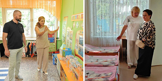 Готовность детских садов к началу нового учебного года проверили на Автозаводе