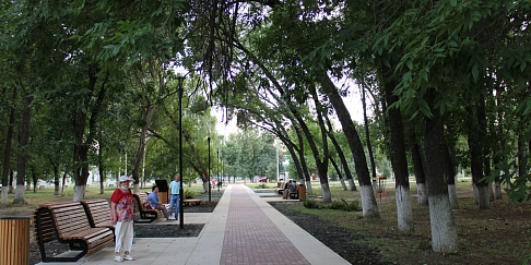 Вторую очередь сквера Славы в Нижнем Новгороде благоустроили по нацпроекту «Жилье и городская среда»