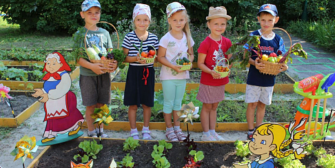 Дошколята-огородники