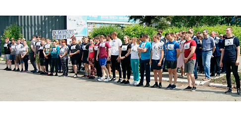 Эстафета, посвященная Победе в Великой Отечественной войне, 3 июня прошла на Курганском автобусном заводе