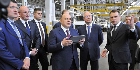 В фокусе внимания Михаила Мишустина при посещении ГАЗа были перспективные проекты по цифровой трансформации компании