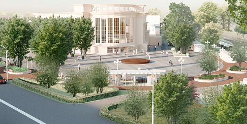 Более 144 млн рублей выделено на благоустройство территории около Автозаводского универмага