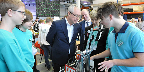 Школьники представили свои инженерные проекты на «ТехноФест-Нижний Новгород»