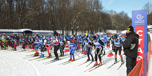 Сотрудники ГАЗа приняли участие в лыжном марафоне «Нижний 800» на Щелоковском хуторе