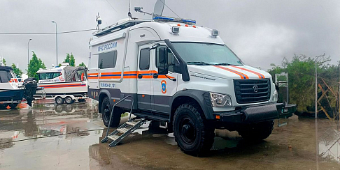 ГК «СТТ» представила флагманские модели спецтехники «ГАЗ» для МЧС России в рамках международного салона «Комплексная безопасность 2023»