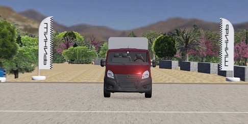 На виртуальном полигоне, разработанном робототехниками УлГТУ, прошли испытания беспилотного транспорта