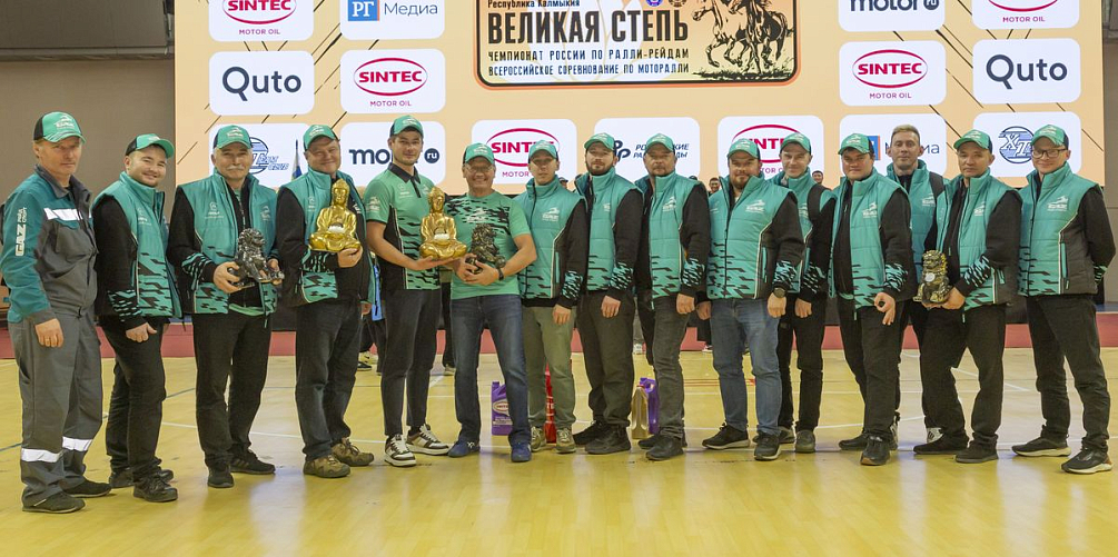 Золото и бронзу завоевал «ГАЗ Рейд Спорт» по итогам бахи «Великая степь»
