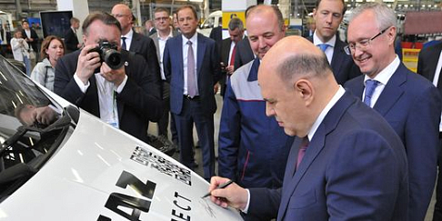 Премьер-министр России Михаил Мишустин посетил ГАЗ