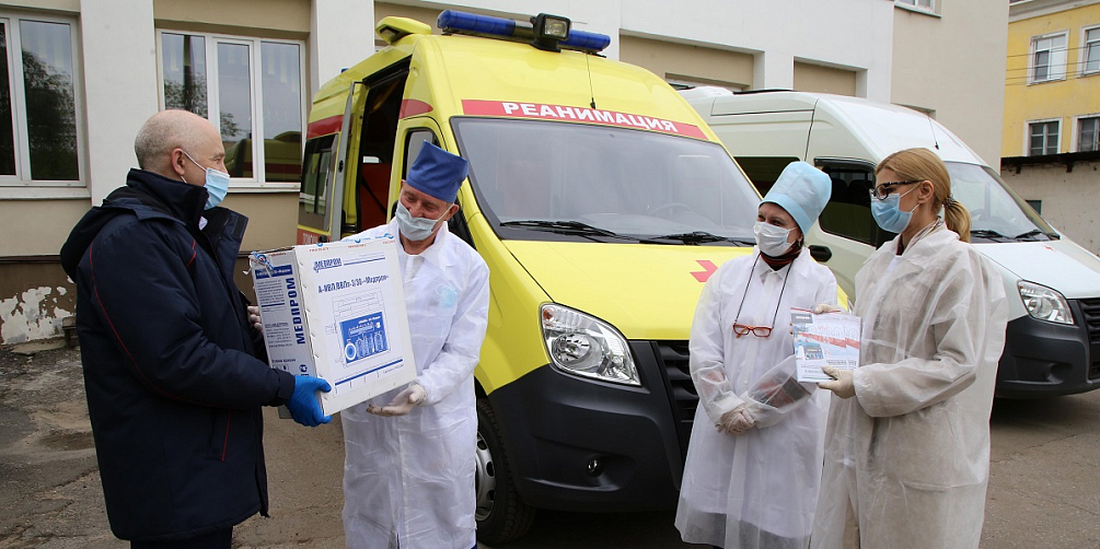 «Группа ГАЗ» передала аппараты ИВЛ медицинским учреждениям в городах присутствия предприятий компании