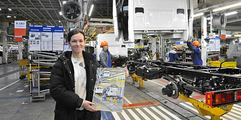 Художники проекта «Молодой арт» провели индустриальный пленэр на Горьковском автозаводе