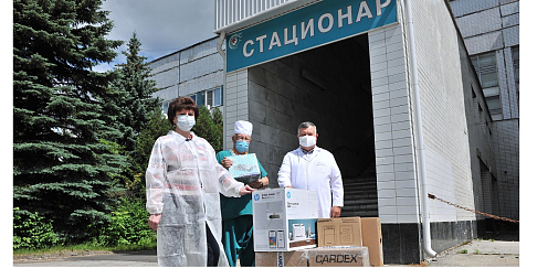 Партию термодинамических мониторов «Группа ГАЗ» передала больнице № 13 Автозаводского района Нижнего Новгорода